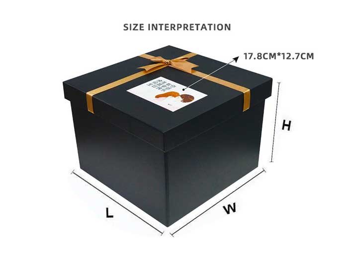 Customized Gift Box Sizes