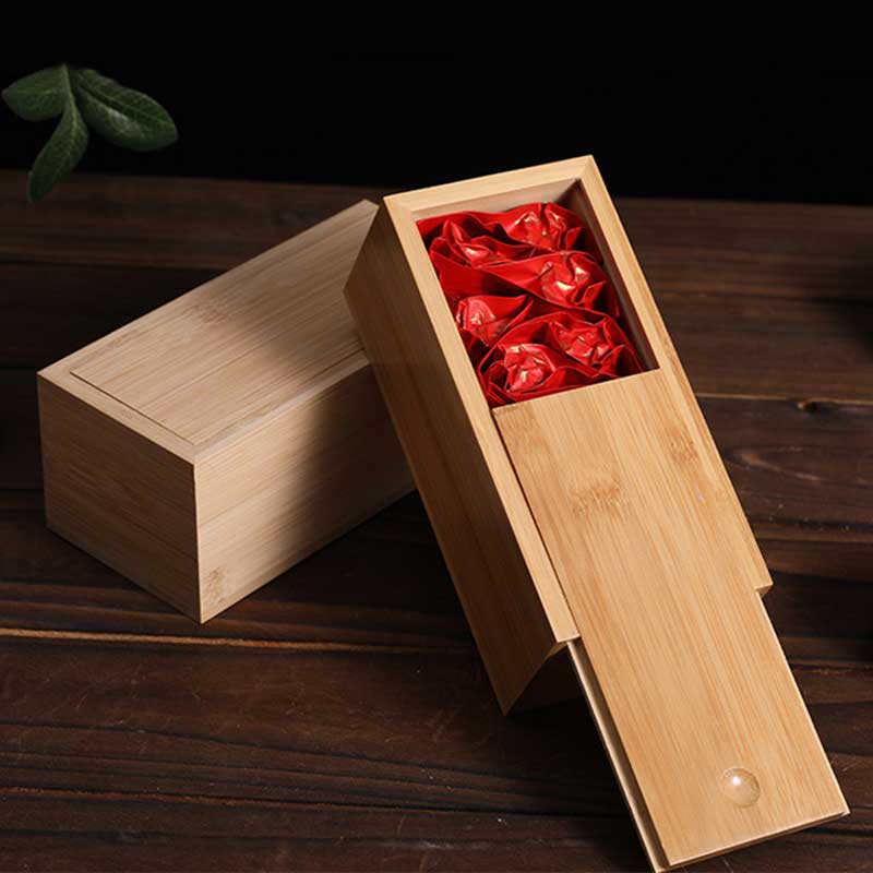 Pull-out Lid Storage Box Tea Box